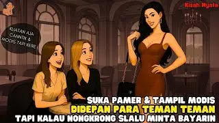 SUKA PAMER TAMPIL CANTIK & MODIS TAPI KALAU NONGKRONG SLALU MINTA BAYARIN|| ANIMASI AZAB
