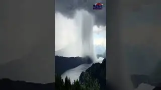Melihat Hujan dari Atas Awan #shorts #gaptchannel #hujanlebat #melihathujan