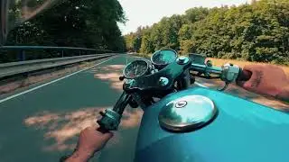 Suzuki gt 125 x4 | RAW sound | two stroke | cafe racer