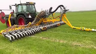 Tjalma sleepslang bemester, G&uuml;lle Verschlauchung, Draghose injector.