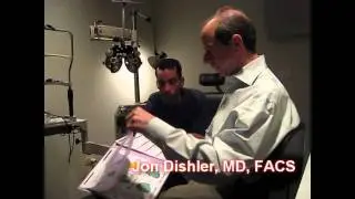 SLiM's Eye Exam at Dishler Laser