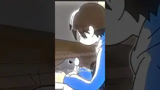 Подлюка пушистая #cat #anime #cute #аниме #котик