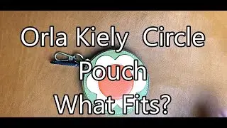 Orla Kiely Flower Circle Pouch - What Fits - ASMR - What's in my bag
