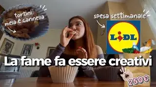 Ricetta tortini mela e cannella SENZA FARINA!🥧|| daily vlogs, routine e spesona🛍️