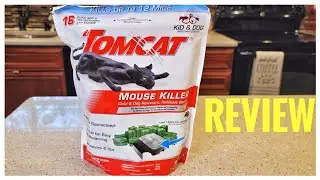 REVIEW AND HOW TO USE Tomcat Mouse Killer Refillable Station Bait Station