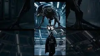 Xenomorph Vs Terminator ( Darth Vader, Predator, Alien Parasite, Space Martian ) #shorts