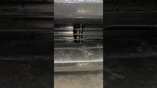 Tesla Model X Plaid Louver Operation Check Routine after rock damage.