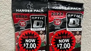 Opening 2022 UFC Optic Hanger Packs