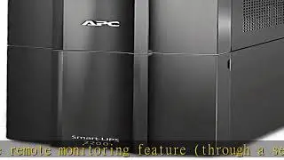 APC 2200VA Smart UPS with SmartConnect, SMT2200C Sinewave UPS Battery Backup, AVR, 120V, Line Inter