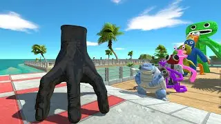 Dark Hand Wednesday Oasis Death Run - Animal Revolt Battle Simulator