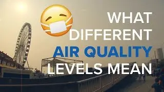 What different air quality levels mean