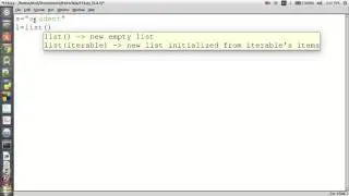 HOW TO CONVERT A STRING IN TO LIST IN PYTHON.