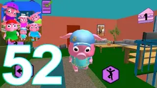 Piggy Neighbor family escape obby house 3D Gameplay Walkthrough Part 52 (IOS/Android)