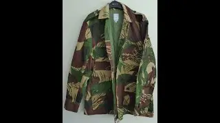 Rhodie Wear brand - printing Rhodesian Brushstroke Camouflage material in New Zealand