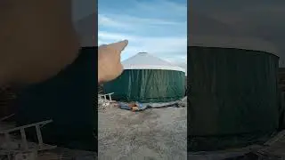 #homestead #yurt #yurtbuild