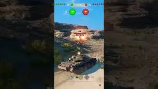 Полёт нормальный в World of Tanks modern armor #wotconsole #wargaming #worldoftanks
