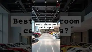How to design the perfect ceiling for your showroom? #showroomdesign #interiordesign #showroom