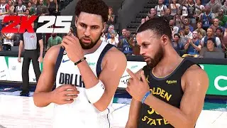 Klay Thompson to the Dallas Mavericks! | NBA 2K25 ULTRA REALISTIC CONCEPT GAMEPLAY | K4RL
