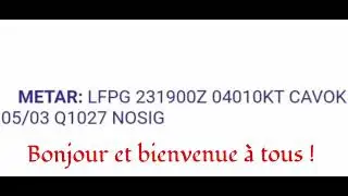 Comment D&eacute;chiffrer le METAR ?