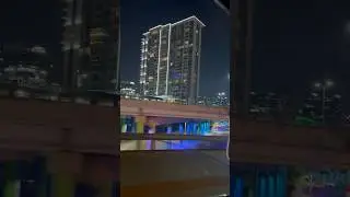 Dallas city views at night