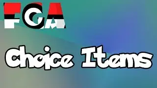 Fifth Gen Analysis: Choice Items