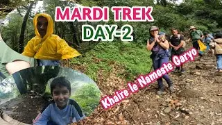 Mardi Himal Trek Day-2 | Pothana to Rest Camp – Hidden Trails of Nepal || ksk vlog @organicmotovlog