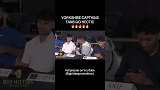 YORKSHIRE CAPTAINS FANS GO HECTIC