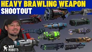 War Robots Heavy Brawling Weapons, Which does the most damage Fast