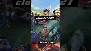 127 #shorts #short #claude #mlbb #shortvideo #claudegoldlane #mobilelegends #clod #topglobalclaude
