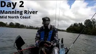 Day 2 , Trip to Manning River | Catching bream and flathead | using hm crank lures & clone prawn