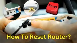 How to reset your router? [ How to Reset a Router to Factory Settings? ] @smart4homes
