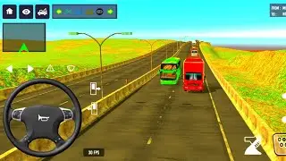 Coach Bus Simulator India Off Road Driving Bus Game Simulator 2025 Gameplay Video #bus #game #gaming