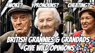Funny Old Brits: WILD Opinions | Pronouns & Being Woke | VEO3 AI Comedy Satire