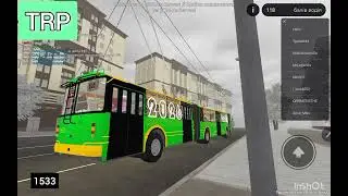 Тролейбус TRP Roblox (сервер:SDAN server) #Roblox #good #game