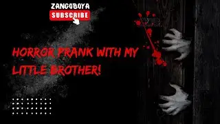 Epic Haunted House Prank on My Little Brother !