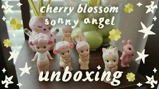 ENTIRE SONNY ANGEL Cherry Blossom 🌷👼🏻 BOX UNBOXING! | Tiffany Weng