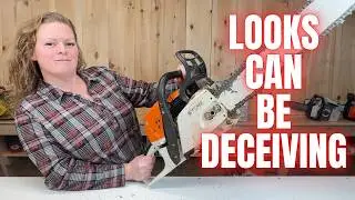 Buyer Beware Of Used Chainsaws!  Stihl MS 362 NON MTronic!