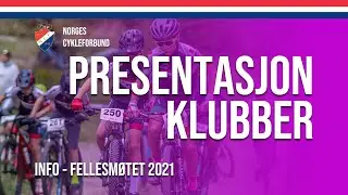 Fellesmøtet 2021 - Presentasjon klubber | Norges Cykleforbund
