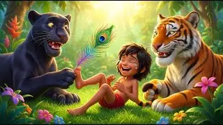 शेरखान ने मोगली को गुदगुदी की Mowgli Tickle Prank Gone Wrong! Moral Stories for Kids #hindikahanian