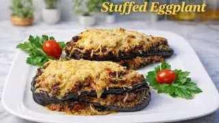 “Delicious eggplant🍆🥩& meat layersبادمجان و گوشت لایه‌لایه، بپز وبا عشق بپز 👩🏻‍🍳با لبخند بخور😊