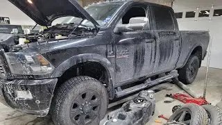 Installing $4,000 In Parts On This Low Mileage 2017 Ram 2500 | Fleece Cheetah Turbocharger Install