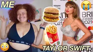 only eating TAYLOR SWIFT&rsquo;S favorite foods for an ENTIRE day!! *SHOCKING*