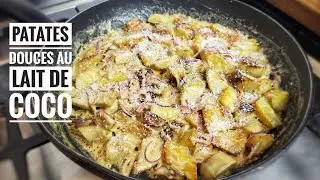PATATES DOUCES AU LAIT DE COCO, recette végétarienne
