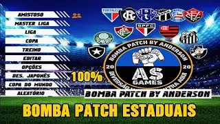 🚨SAIU SUPER BOMBA PATCH ESTADUAIS ORIGINAL BY ANDERSON🚨 (MOD DAS COPAS) (PS2,OPL,PS3,PC E ANDROID)🎮