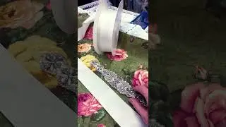 How to make a Bridal Sash and accessories for your Wedding Dress www.gloryshouse.com