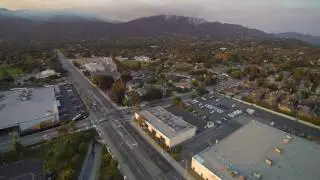 4K Drone footage: Duarte, CA Fish fire