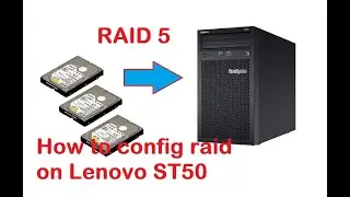 Raid 5 on Lenovo ST50