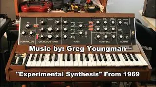 Moog Minimoog Model D from 1979