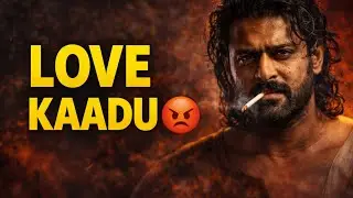 Spirit Poster 🔥 Idhi Love Story Kaadu&hellip; DARK TRUTH Revealed