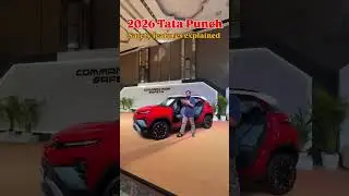 Безопасность остается ключевым приоритетом в Tata Punch 2026 года. #tatapunch #cars #automobile #...